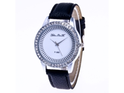 Reloj De Cuarzo Para Mujer Con Correa De Silicona Azul Sencilla E Informal.