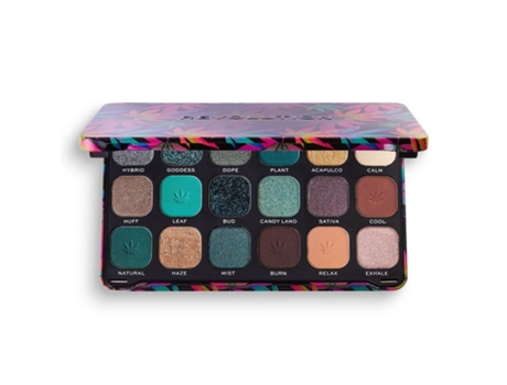 Makeup Revolution Forever Flawless Chilled with Cannabis Sativa Palette
