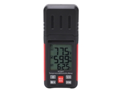 Medidor Digital De Temperatura Y Humedad Ht607 Con Alta Precisión Y Monitorización Multifuncional.