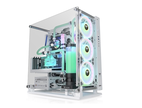 Caja PC THERMALTAKE Core P3 Tg Pro Midi Tower Blanco