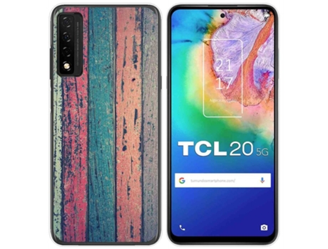Carcasa TCL 20 5G TUMUNDOSMARTPHONE Dibujos Multicolor