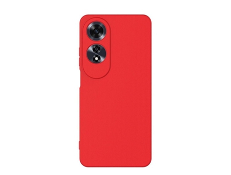 Funda Compativel para Oppo Oppo A60 PHONECARE Silicona Líquida Rojo