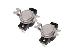 2 Interruptores Termostáticos Ksd302r, Placa Metálica, Control De Doble Temperatura, 25 A
