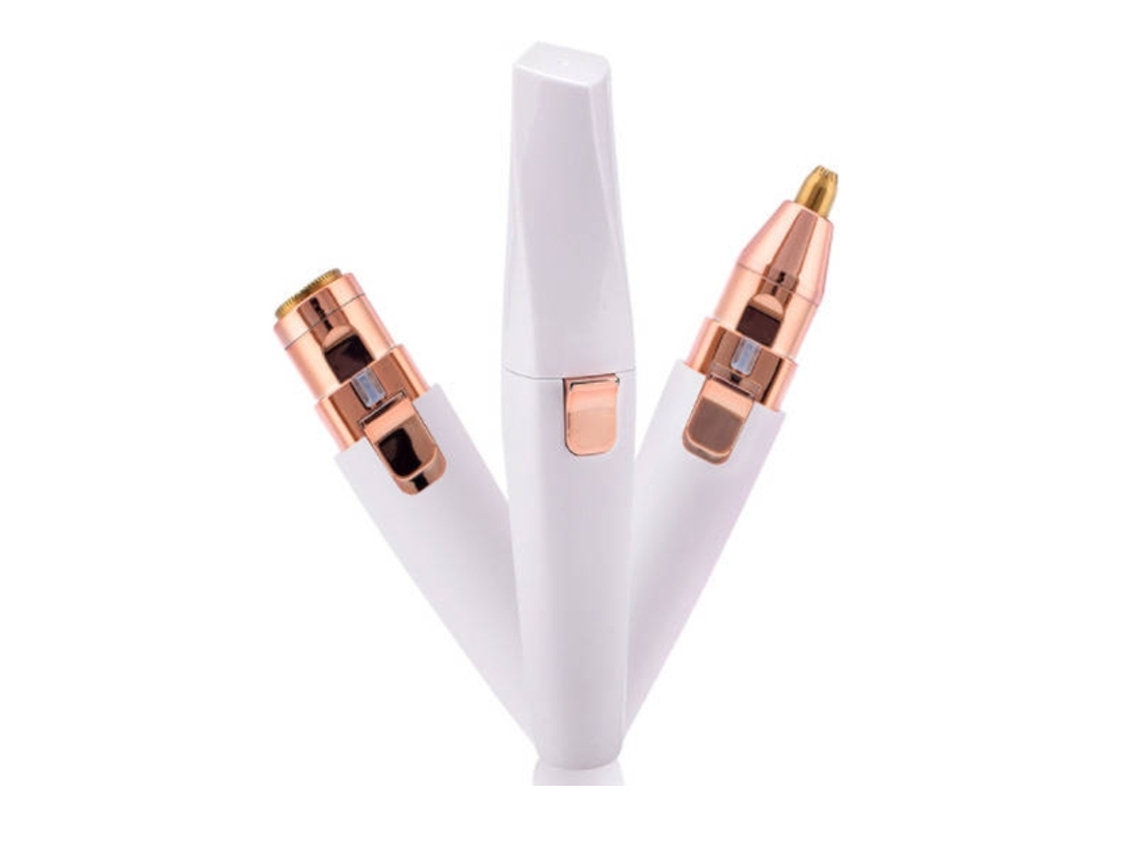 La depiladora facial perfecta y dispositivo recortador de cejas para la eliminación indolora de cejas femeninas/masculinas, nariz y labios YEMAESRE