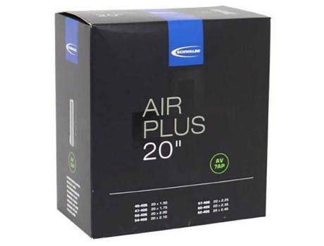 Tubo Interno Padrão Air Plus Av7 40 Mm Transparente 20´´ / 2.10-3.00Schwalbe
