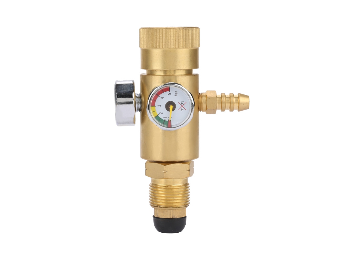 Regulador De Presión De Gas Propano De 0,25 A 4 Mpa Con Manómetro Y Reductor De Presión.