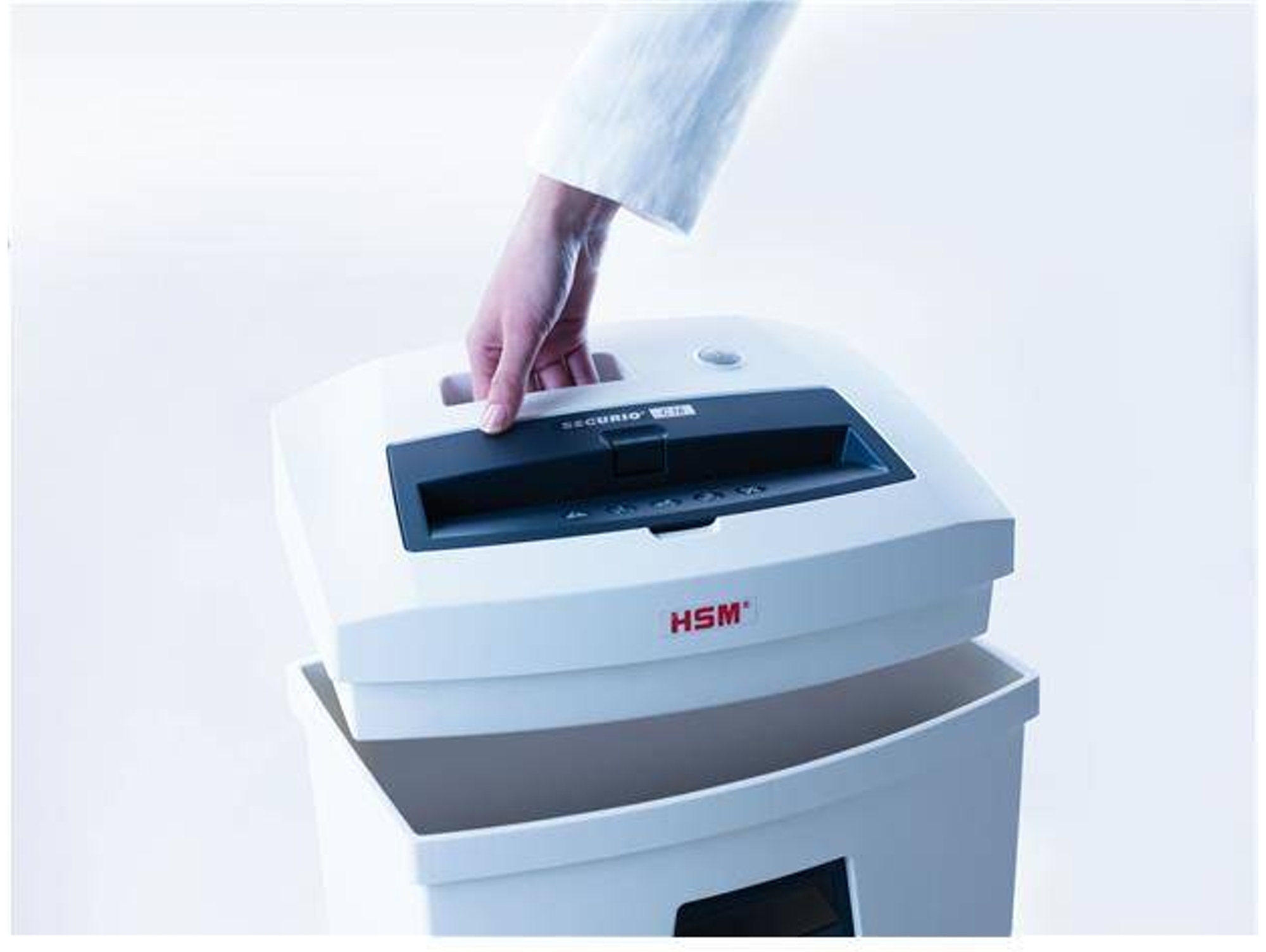 Destructora HSM Securio C16 (6 - 7 hojas - Capacidad: 25 L)