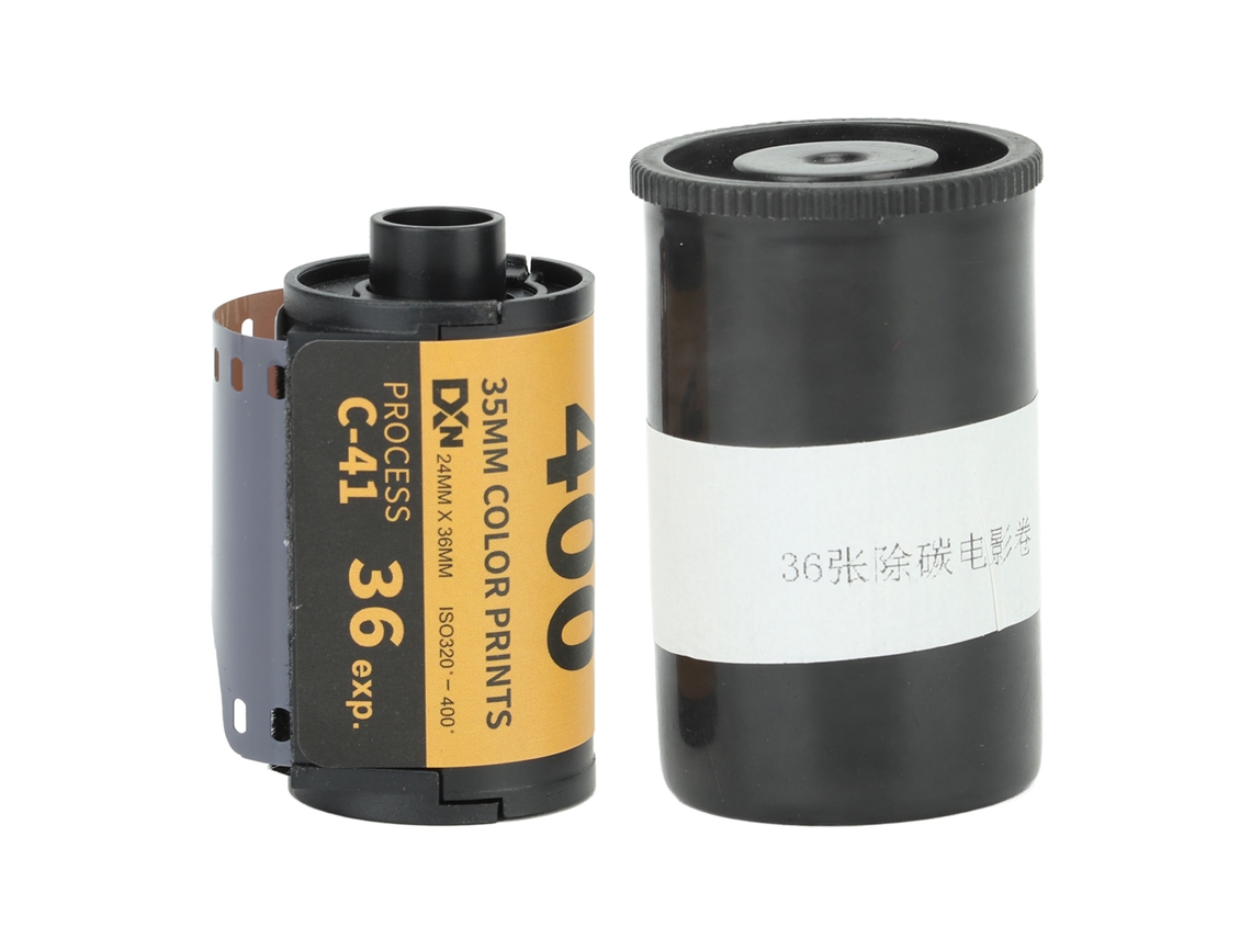 Pelicula Color Para Cámara 35mm Iso 320-400 36 Hojas Para Cámara 135 De Grano Fino Con Amplia Latitud De Exposición