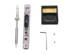 Herramienta De Soldadura Eléctrica Con Termostato Digital Y Kit, Punta Ts B2, Dc12v-25v, Material Pc, Múltiples Protecciones.