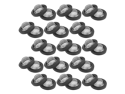 50 Piezas De Arandelas De Filtro De Acero Inoxidable Con Sello Para