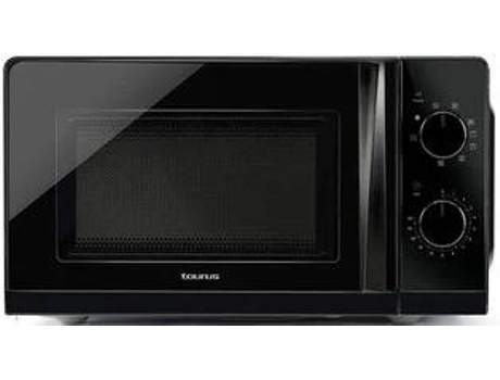 Microondas TAURUS Ready Black (20 L - Con Grill - Negro)