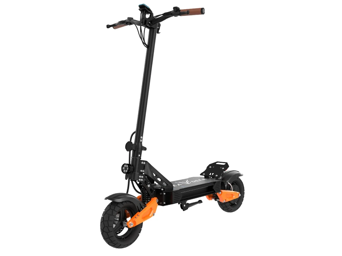 Patinete eléctrico todoterreno Aovo Pro H67 Pro con batería de 48v 25ah y frenos mecánicos.