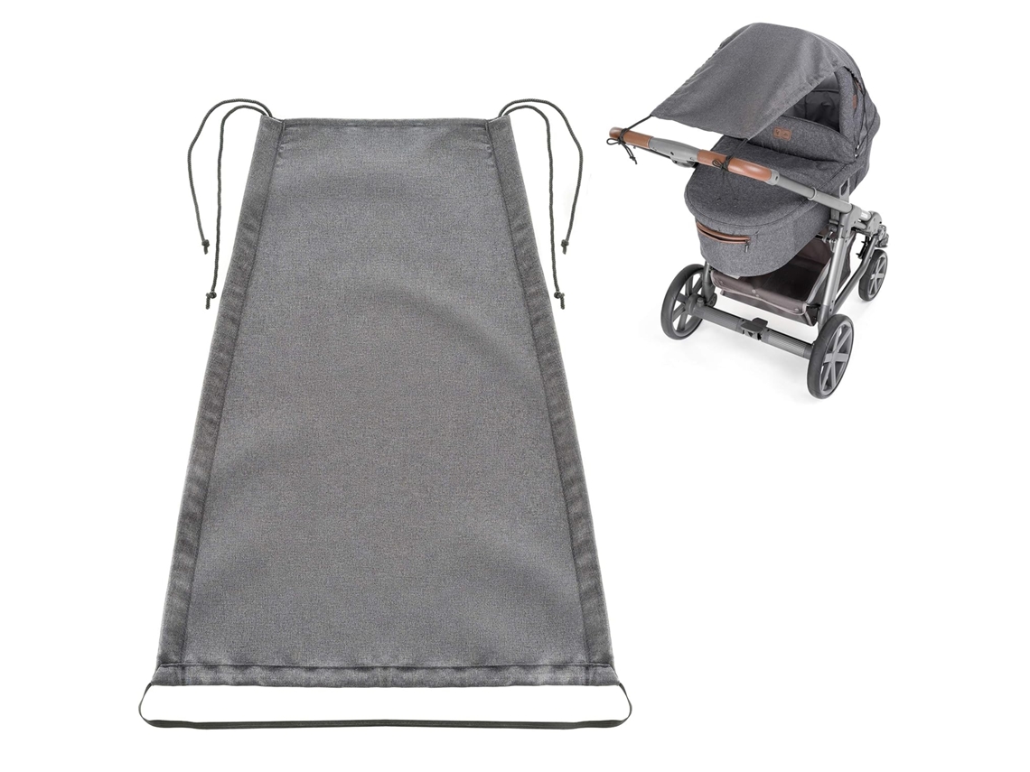 VVJIJILLY Protetor Solar Para Carrinho De Bebê Para Aventuras Ao Ar Livre, Proteção Uv Fps 50, Malha Durável E Respirável, Ajuste Universal Para A Maioria Dos
