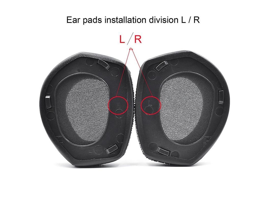 Almohadillas De Repuesto Para Auriculares Sennheiser Hdr Rs165 Rs175 Rs185: Comodidad Y Aislamiento Acústico.