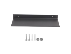 Estante de pared de aluminio para baño de 40 cm para organizar accesorios de champú