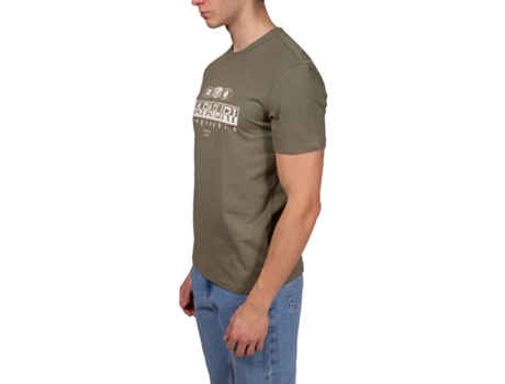 Camiseta de Hombre NAPAPIJRI Verde (L)