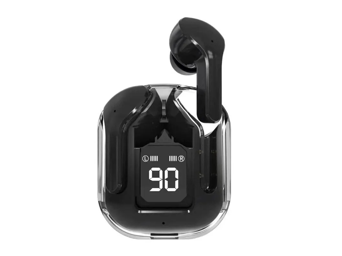 Auriculares Estéreo Hifi Intraaurales Bluetooth Con Pantalla Digital Y Micrófono Con Cancelación De Ruido