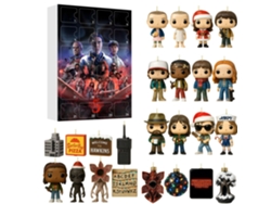 Caja sorpresa con calendario de cuenta regresiva de Strange Story, para Navidad, para colgar en el árbol de Navidad, acrílico.