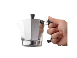 Haeger Moka Pot 6 Cafetera Aluminio 6 Tazas