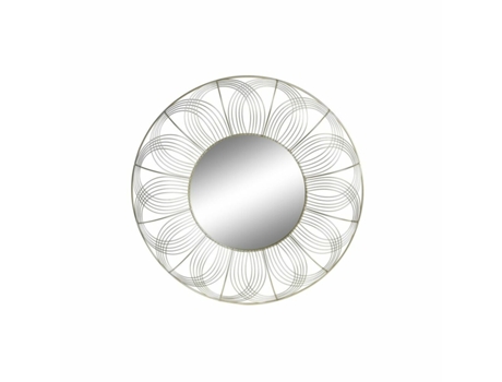 Espejo de pared DKD Home Decor Dorado Metal (60 x 4 x 60 cm)