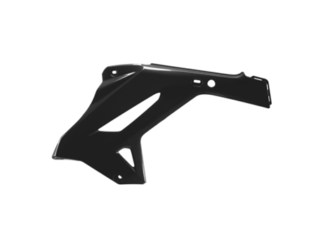 TAPAS RADIADOR POLISPORT CR125/250 (02-07) restyle CRF (22) Negro