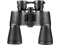 Binoculares portátiles, potentes binoculares 20 x 50 para adultos para fútbol, ​​turismo, viajes, deportes con poca luz (negro) IKIKSO