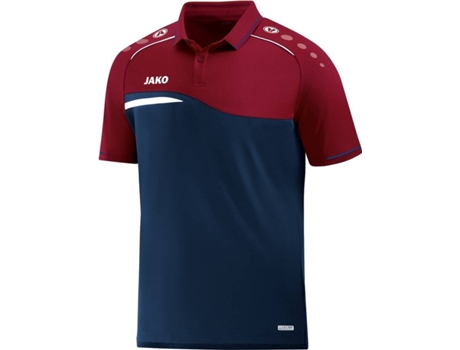 Polo para Hombre JAKO Competition 2.0 Azul, Rojo para Multideportes (11-12 años)