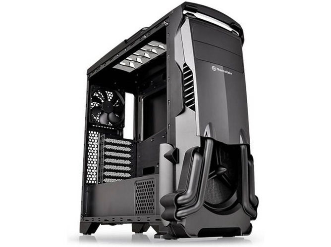 Caja PC THERMALTAKE Versa N24 (ATX Mid Tower - Negro)