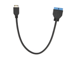 Cabo De Extensão Usb 3.1 Front Panel Header Para Usb 3.0 20pin Para Placa Mãe Asus