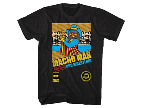 Camiseta ROCKINSTONE Macho Man Videojuego (S)