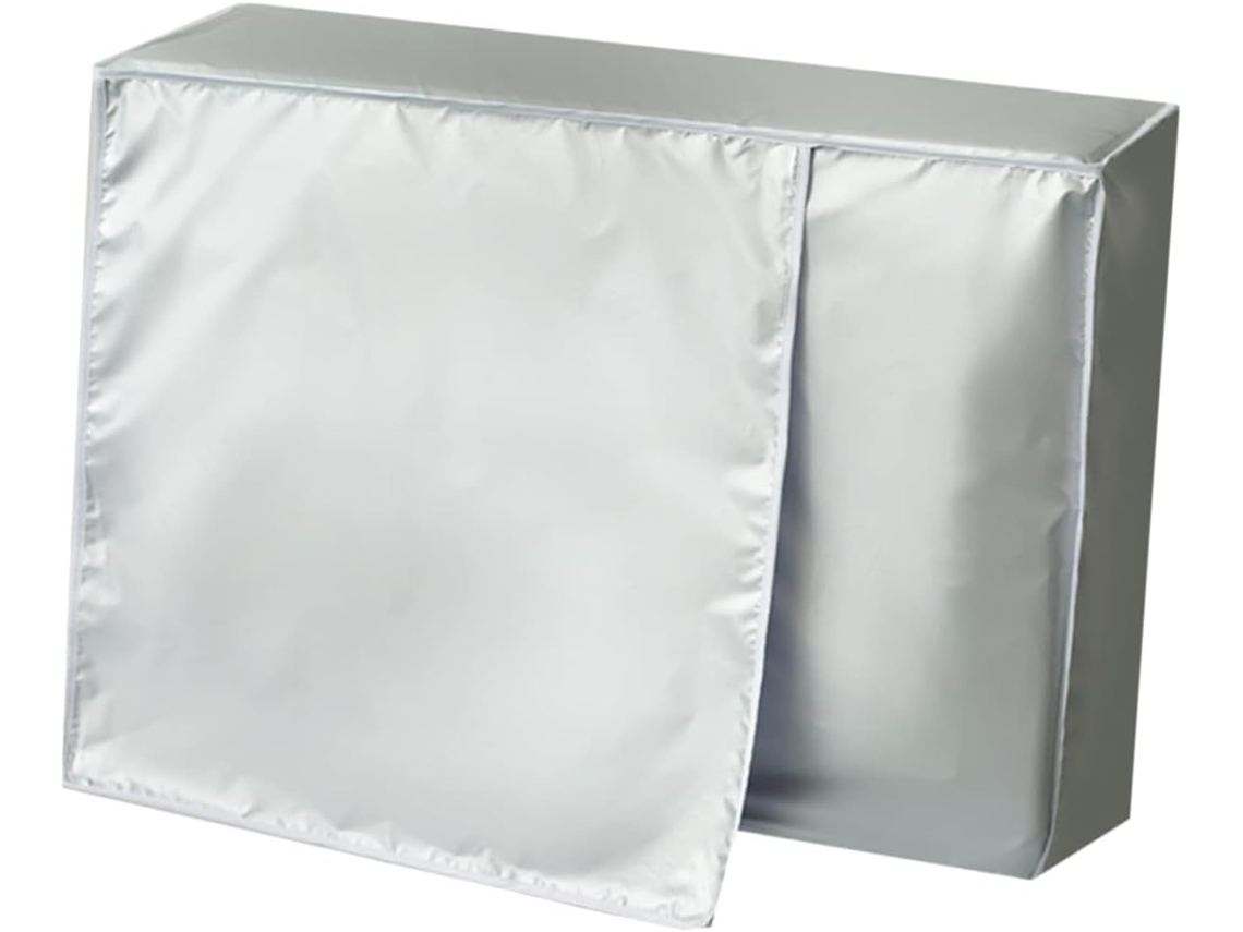 1 Funda Protectora Para Aire Acondicionado Exterior, Impermeable Y Resistente A Los Rayos Uv.