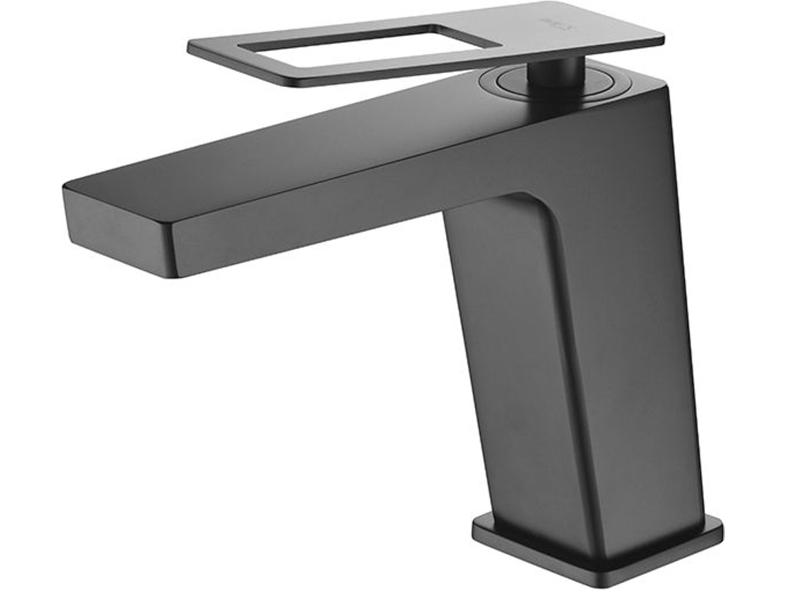 Monomando lavabo Suecia negro mate IMEX BDC032-1NG
