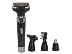 4 En 1 Afeitadora Eléctrica Recortador De Pelo Nasal Barbillas Cejas Kit De Grooming