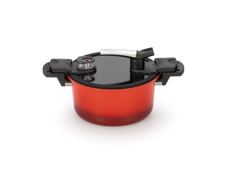 Olla de Presión KASA (Rojo - Vidro - 5L)