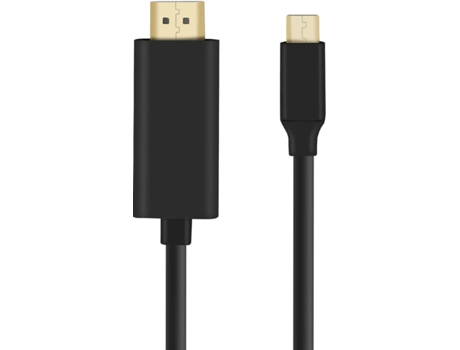 Cable AVIZAR HDMI-184K-USBC (USB C - HDMI - Negro)