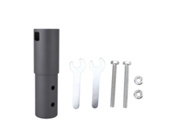 Adaptador De Tubo Para Kit De Montaje Starlink Con Conexión Rápida Para Antena De Mástil Satelital Rectangular V2
