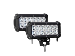 Barra de luces LED para todoterreno, SUV, ATV, varios tamaños, 2 focos de 7 pulgadas y 36 W OEM