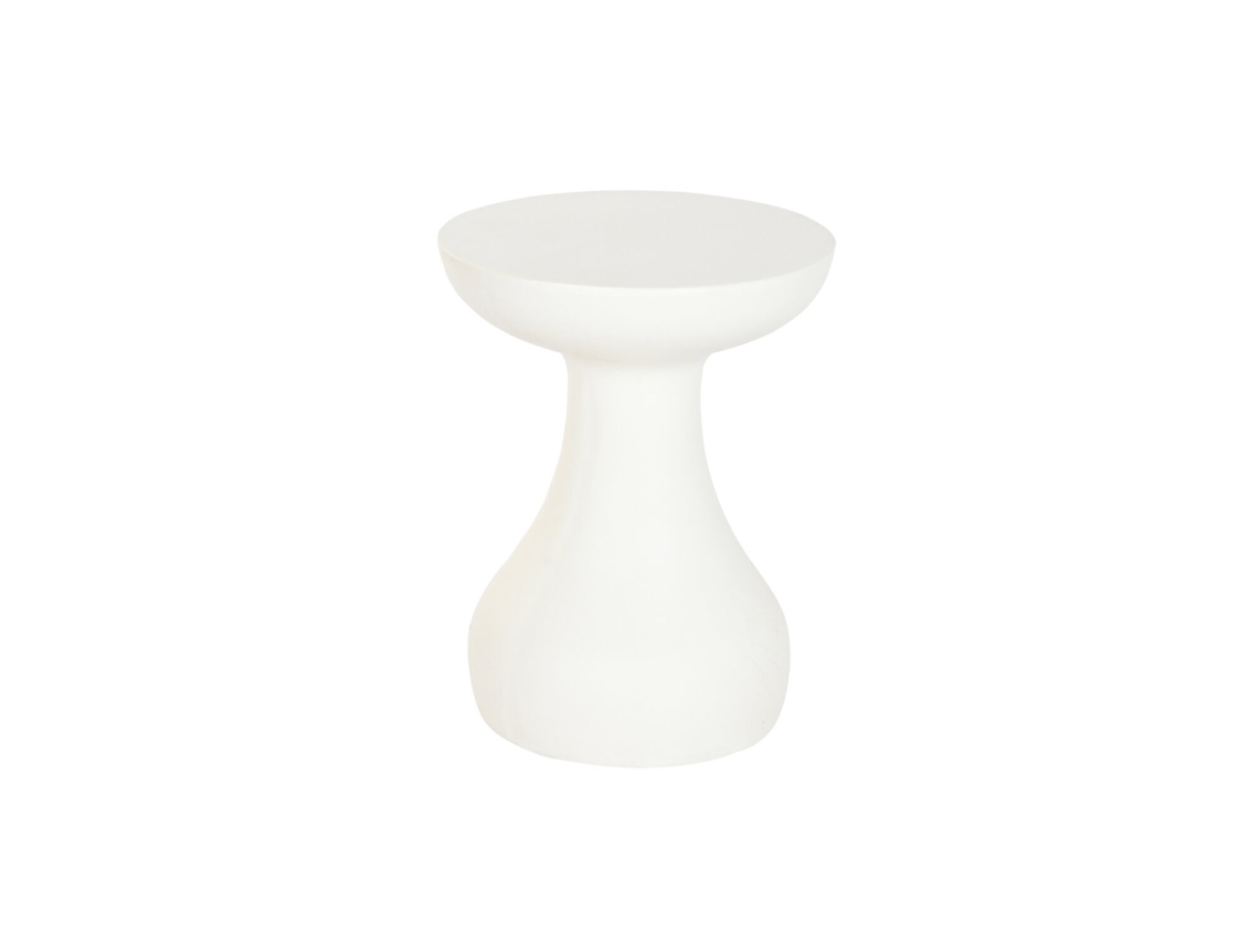 Mesita Auxiliar Magnesia Blanco 40x40x50,5cm
