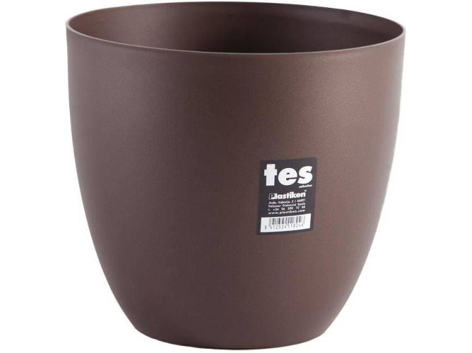 Maceta PLASTIKEN Tes Bronze (22 cm)
