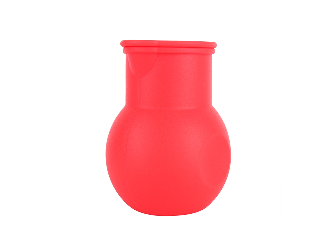 Molde de silicona para chocolate, molde para cocinar mantequilla suave y salsa, rojo