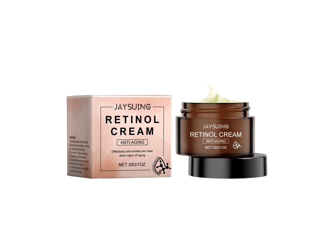 Crema hidratante y reafirmante con retinol
