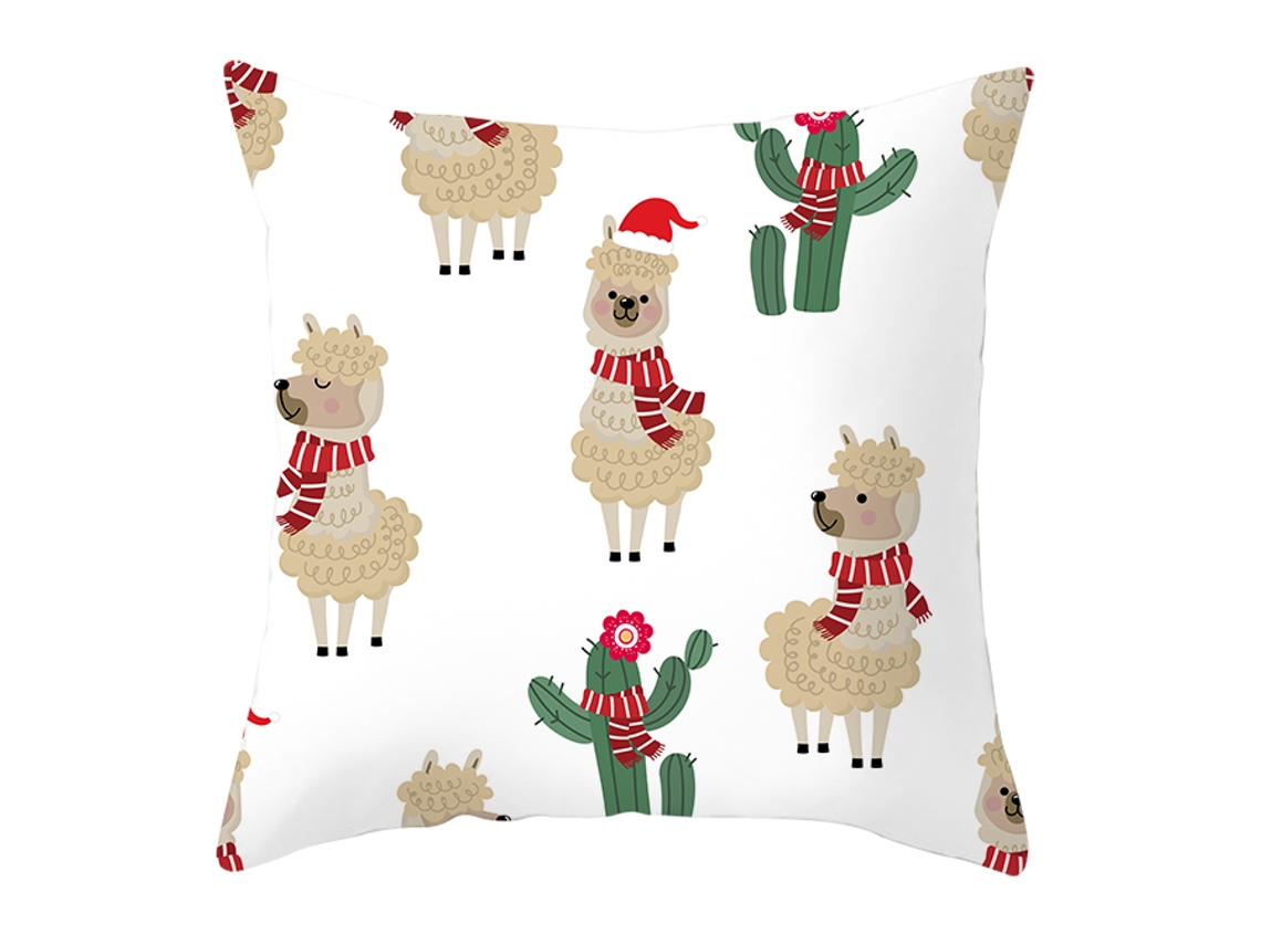 Serie Papá Noel Funda Decorativa de Almohada