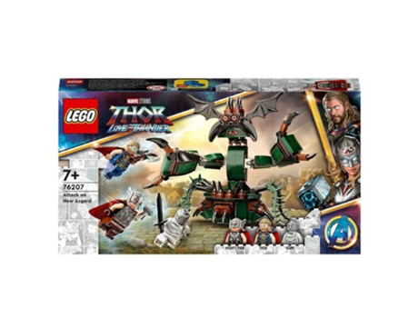 LEGO Marvel Ataque a Nuevo Asgard 76207
