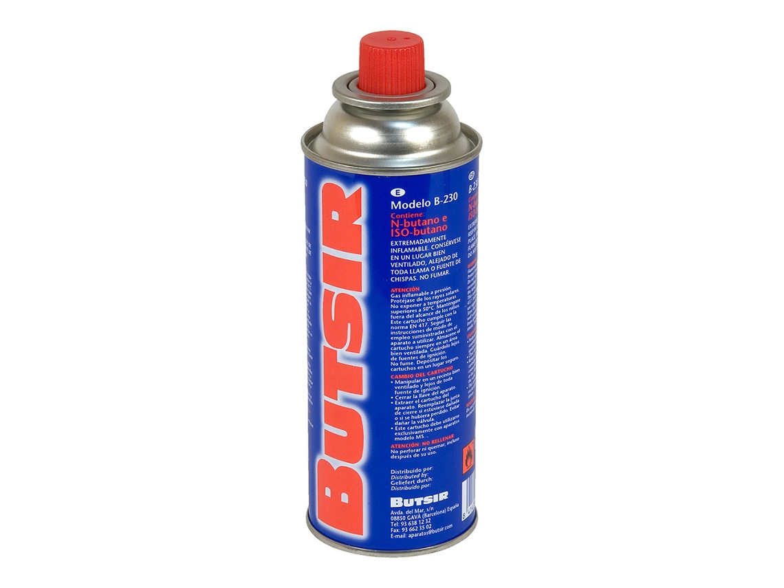 Cartucho gas cocina 227 gr b250