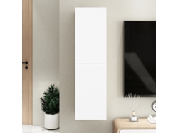 Mueble de TV 30,5 x 30 x 110 cm, madera, blanco, DKD HOME DECOR