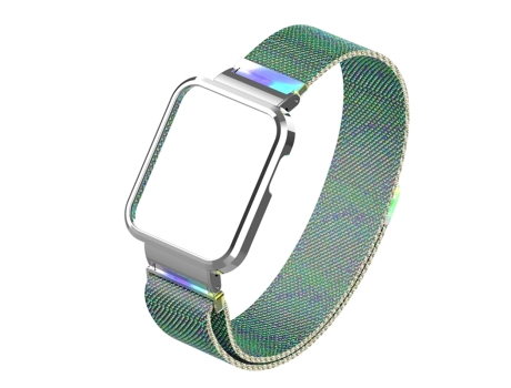 Correa de reloj inteligente para Xiaomi Mi Watch Lite / Redmi Watch Correa de metal magnética milanesa (colorida)