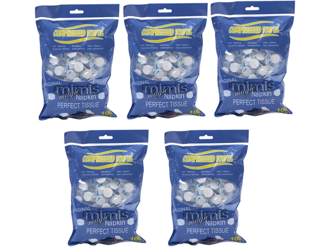 Toallas sanitarias desechables SFUSHOS para higiene y viajes.