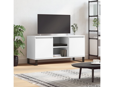 Mueble De Tv VIDAXL Blanco Madera contrachapada (104x35x50 cm )