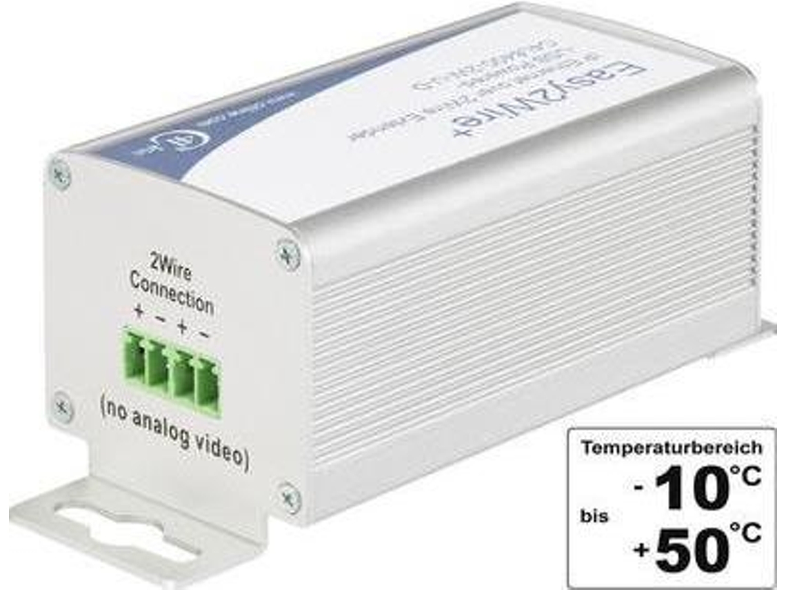 2 puertos Netzwerkverlängerung 2 Draht Reichweite 400 M 100 Mbit/s (rf 2979162) Renkforce (máx.)