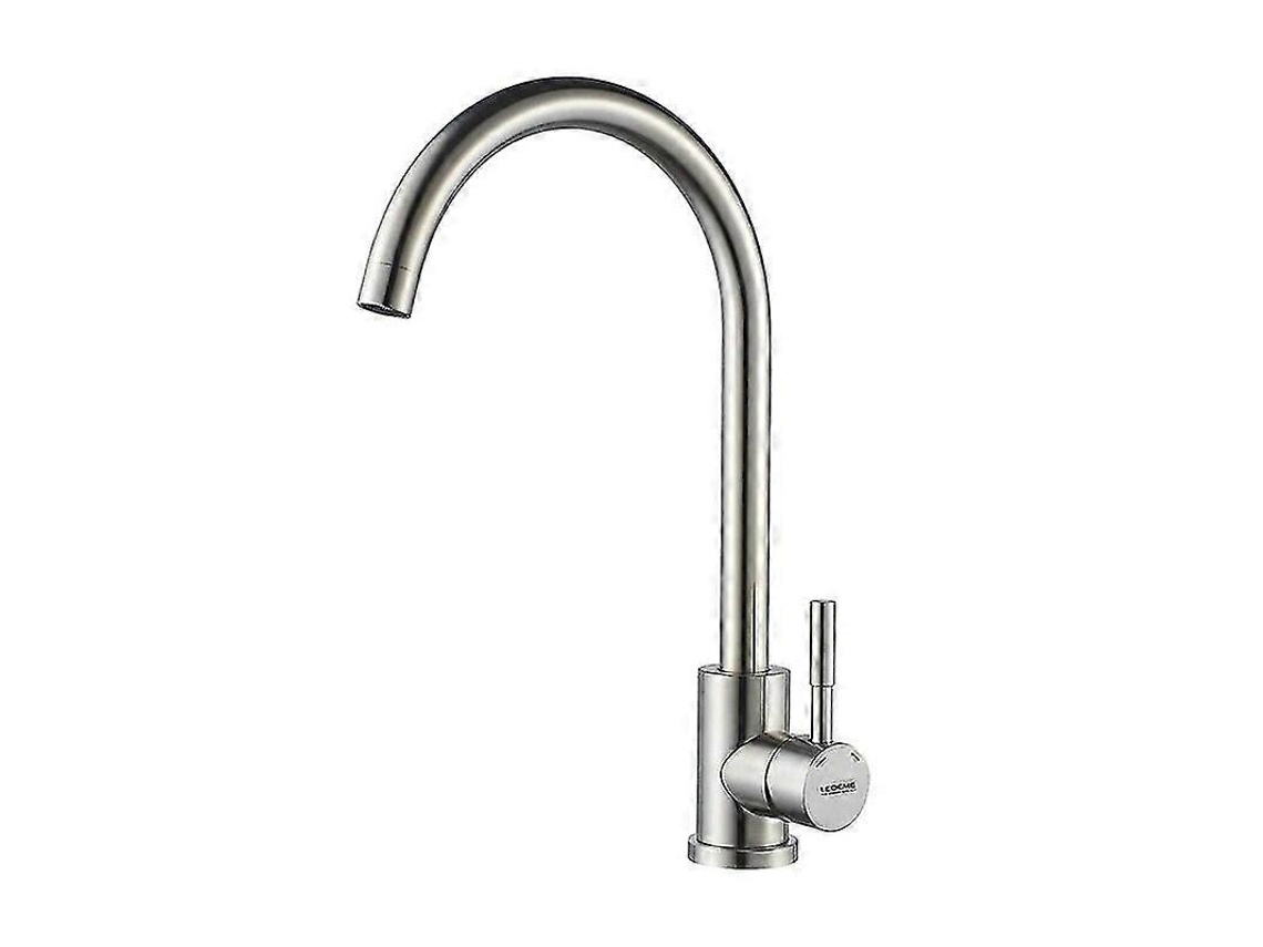 Grifo de cocina Ledeme L74998a de acero inoxidable con mezclador cerámico